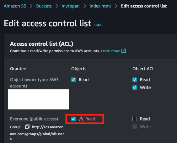 acl access